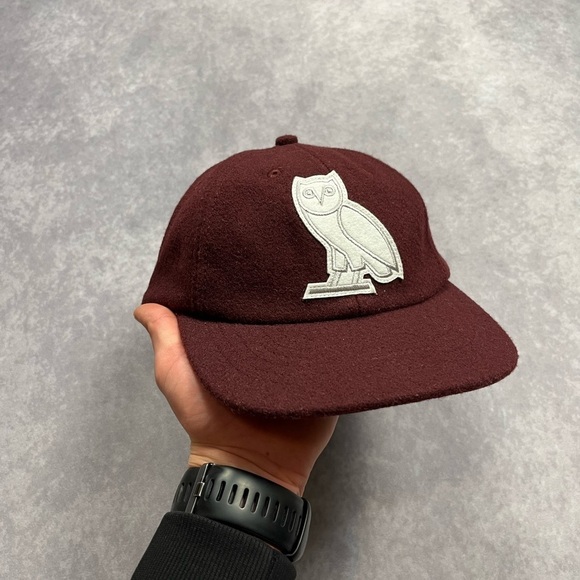OCTOBERS VERY OWN OVO OG OWL WOOL HAT SPORT CAP SNAPBACK
BURGUNDY RED BRAND NEW - Picture 1 of 4